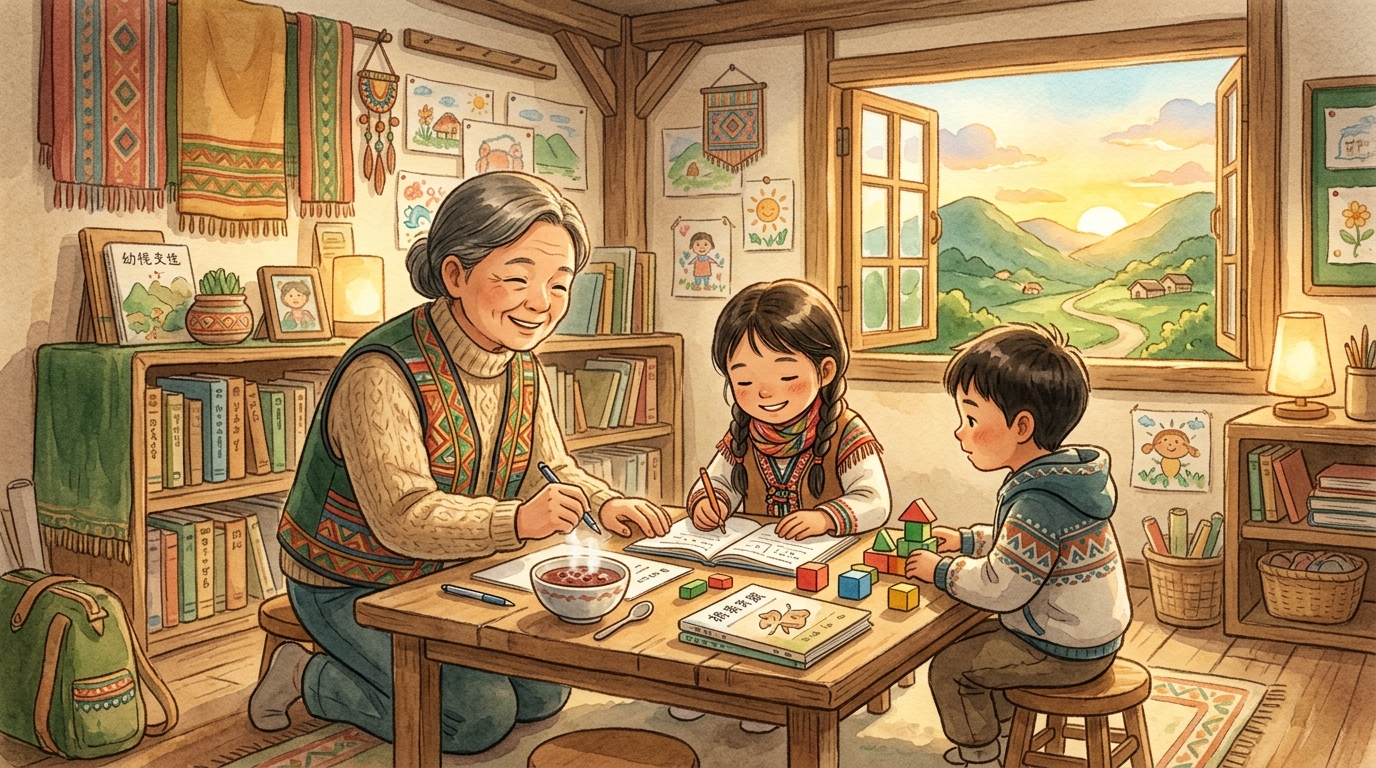 博幼課輔教室溫馨情境